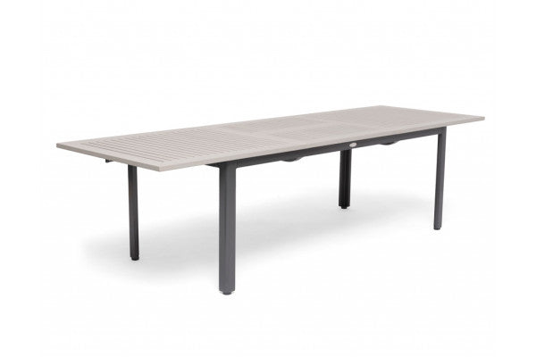 Produktbillede af Nydala Havebord 90x200/280 cm Lys Grå på tilbud i høj kvalitet