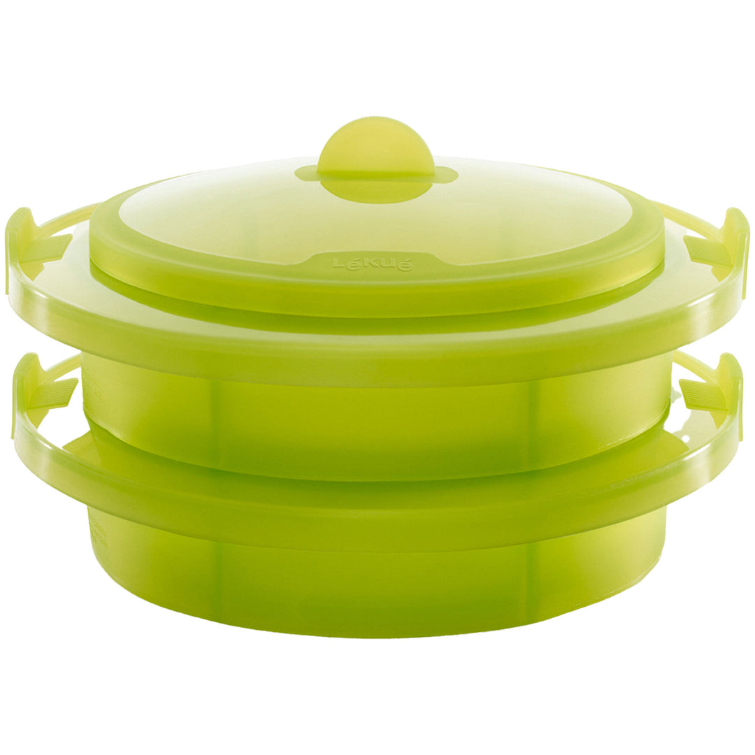 Lékué Lékué Dampkoger, grøn – billede i brug (Dampkoger)