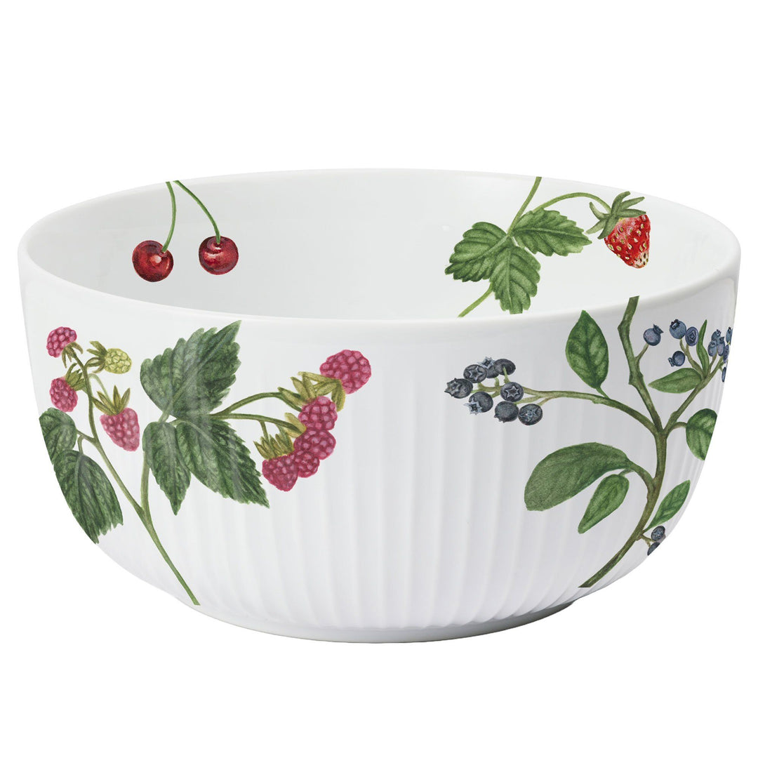 Kähler Kähler Hammershøi skål 21 cm, summer berries ❤ billede i brug (Skål)