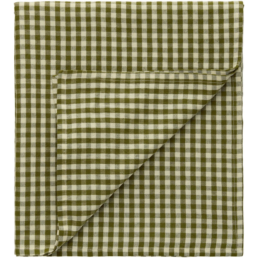 Decotique Decotique Oliva dug 140x240 cm, grøn – close-up (Dug)