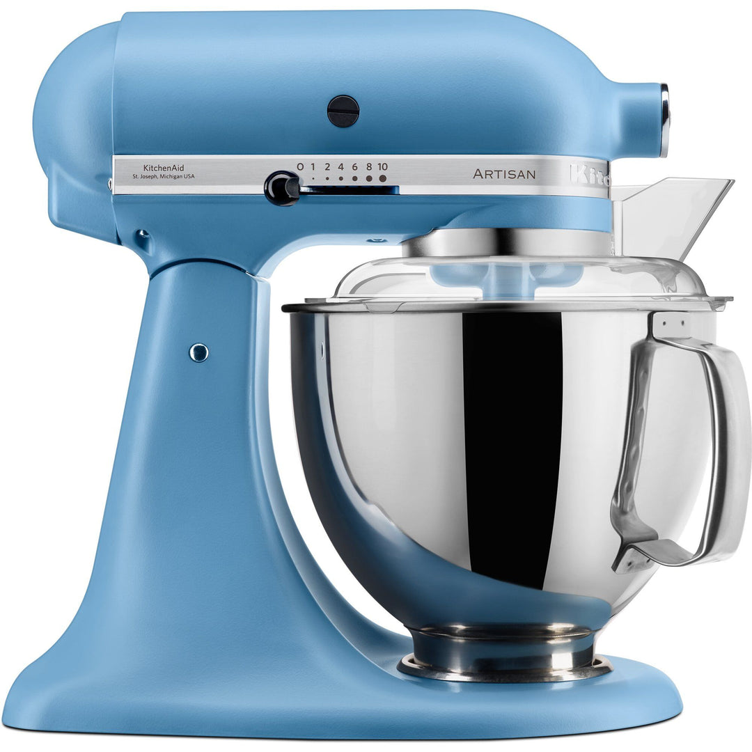 Kitchenaid Kitchenaid Artisan 5KSM175PSEVB røremaskine, Velvet Blue – close-up (Røremaskiner)