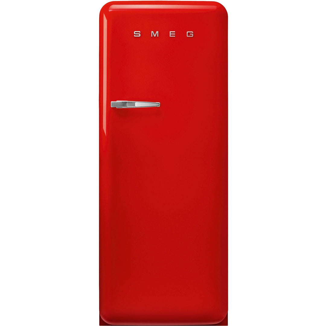 Smeg Smeg FAB28RRD6 Køleskab Med Fryser 153 cm Højrehængt Rød ❤ frontbillede (Køleskabe)