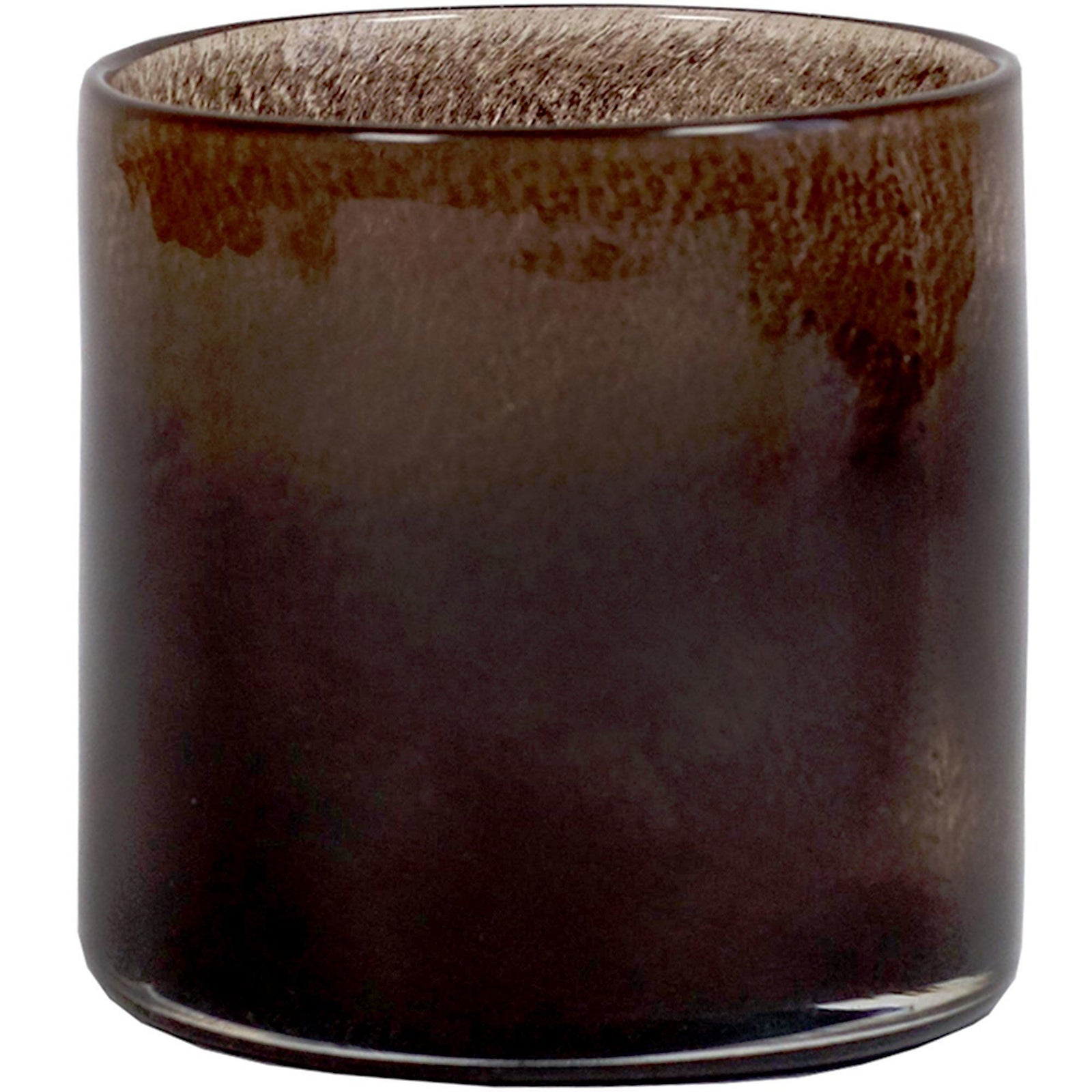 Tell me more Tell me more Lyric fyrfadsstage, dark brown, extra small – frontbillede (Lysestage)