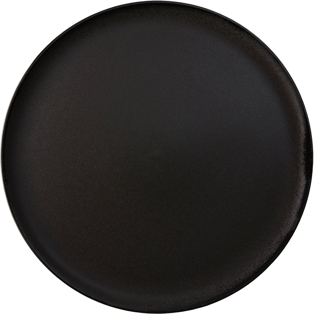 Aida Aida RAW tallerken Ø28 cm, titanium black – close-up (Madtallerken)