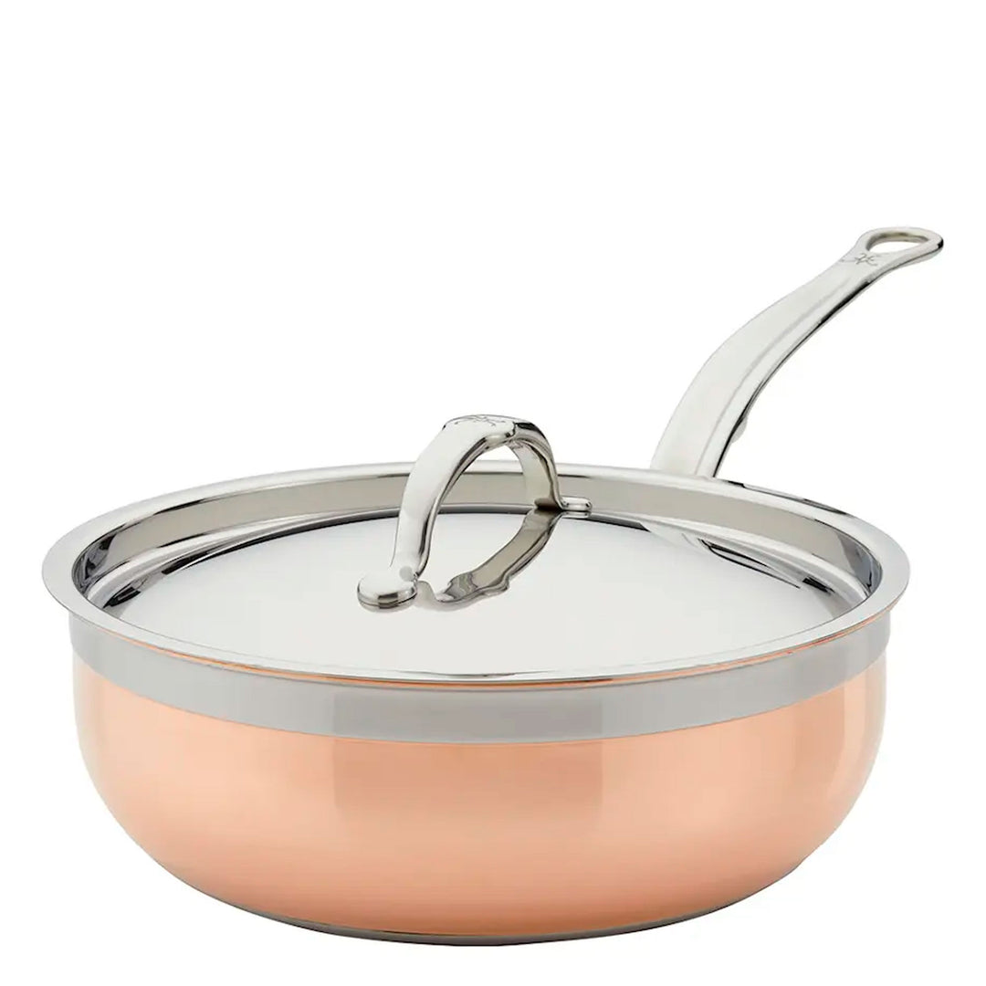 Hestan Hestan Copperbond sauterpande med låg Ø24 cm – produktbillede (Traktørpande)