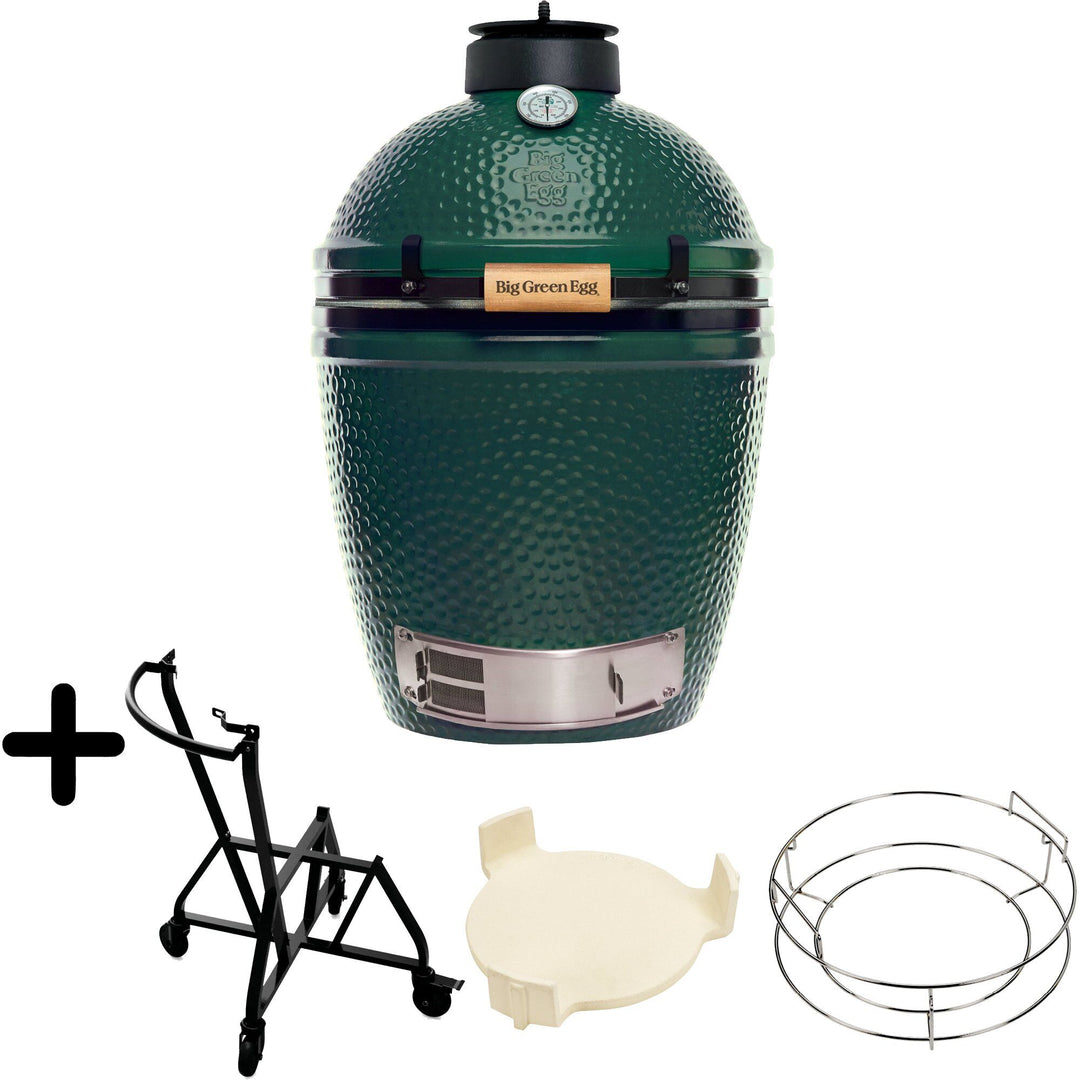 Big green egg Big green egg Kulgrill med convEGGtor, medium ❤ detaljebillede (Kamadogrill)