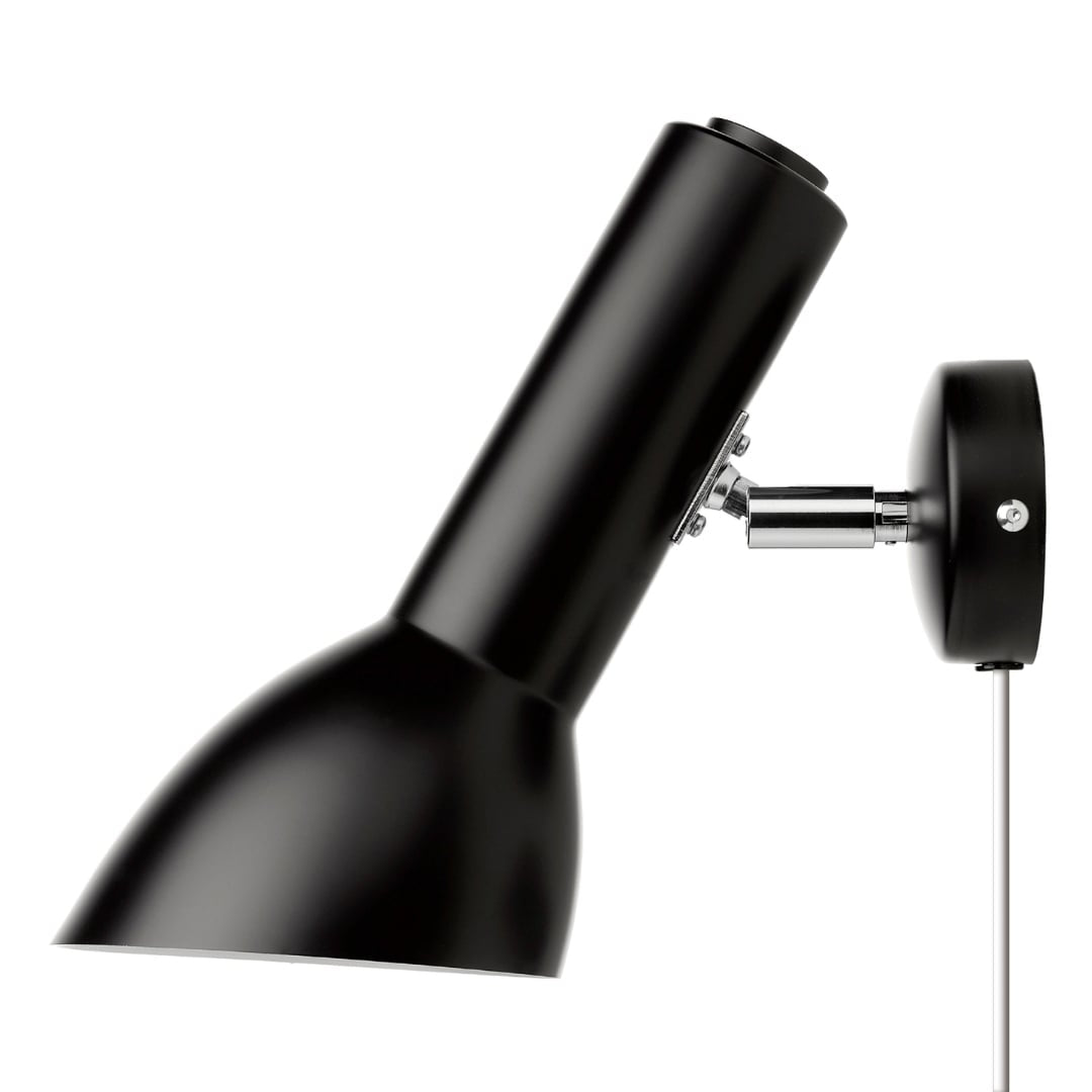 Produktbillede af Oblique Blank Sort Væglampe CPH Lighting i premium kvalitet