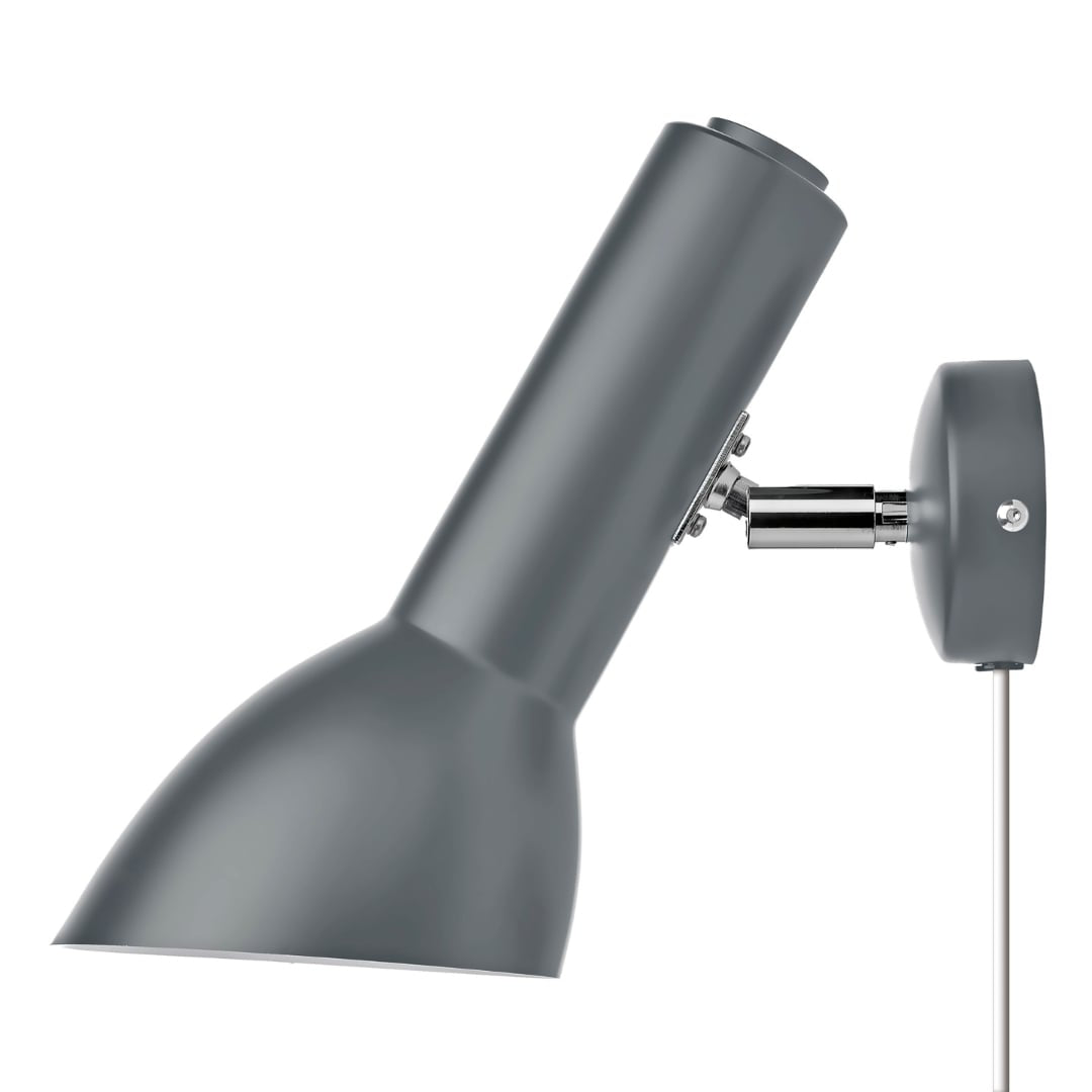 Produktbillede af Oblique Flint Grå Væglampe CPH Lighting i premium kvalitet