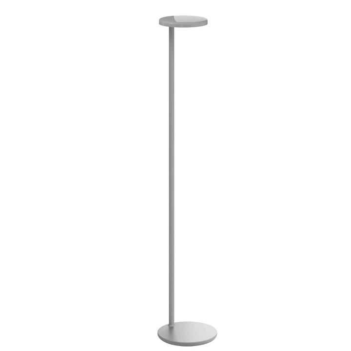 Oblique Gulvlampe Blank Grå Flos