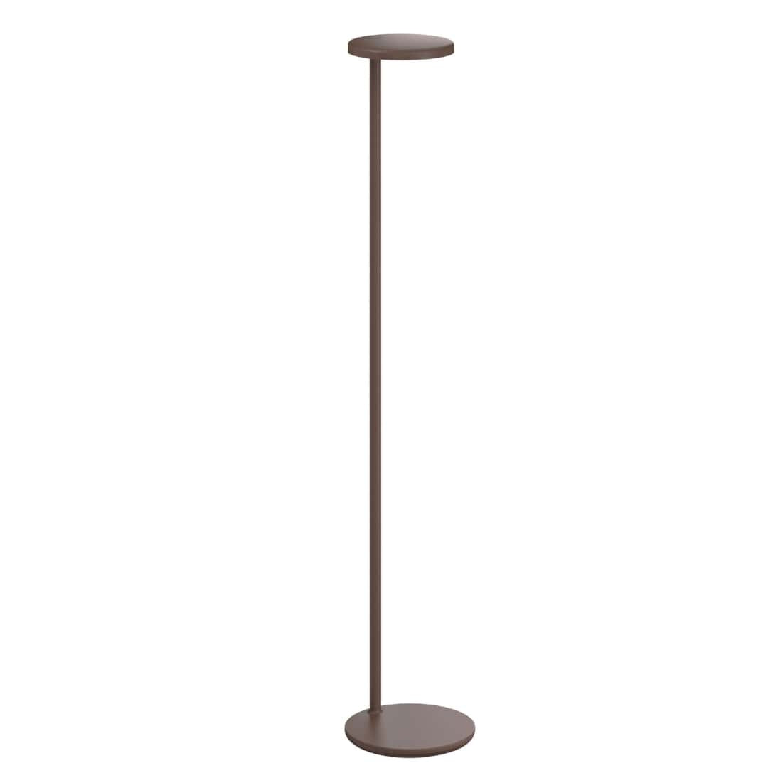 Oblique Gulvlampe Mat Brun Flos