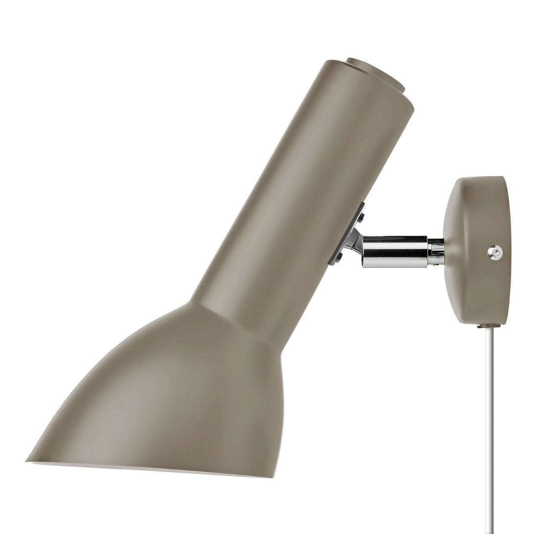 Produktbillede af Oblique Krom Væglampe Sand CPH Lighting i premium kvalitet