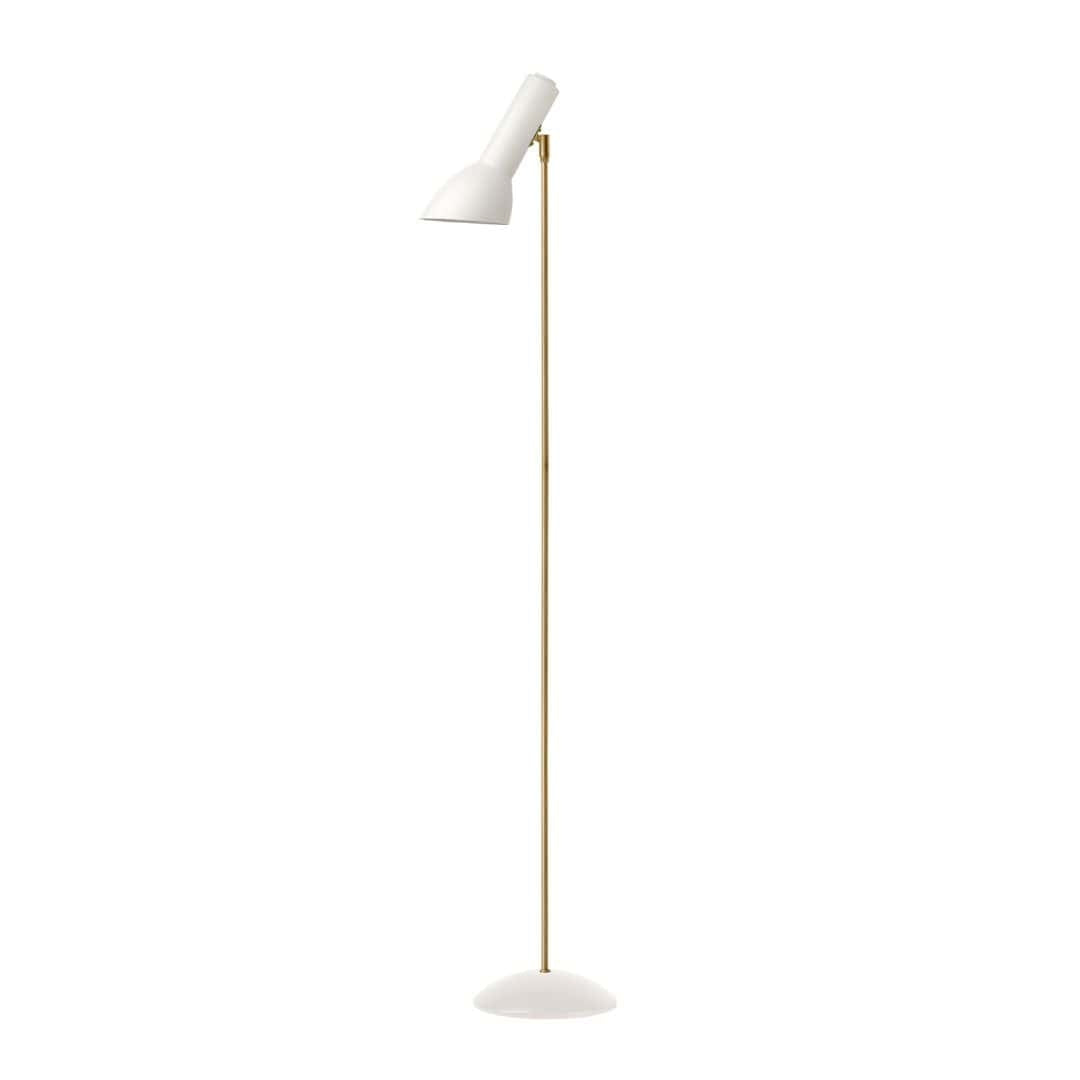 Produktbillede af Oblique Messing Gulvlampe Hvid CPH Lighting i premium kvalitet
