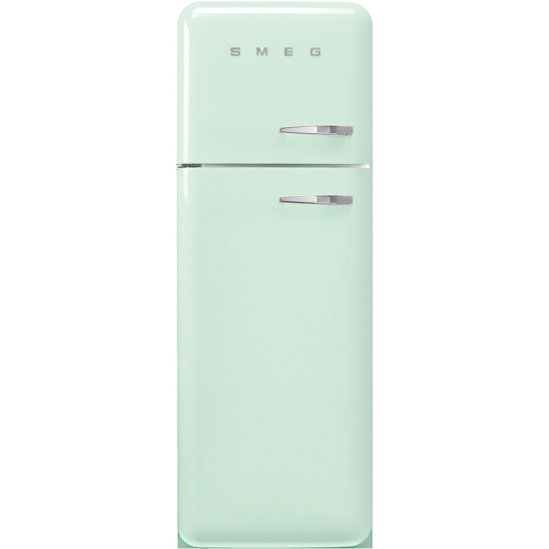 Smeg Smeg FAB30LPG6 Køleskab/Fryser 172 cm Venstrehængt Pastelgrøn ❤ vinkelbillede (Køle- /frysekabe)