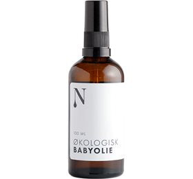 Detaljeret produktbillede af Økologisk Babyolie 100 ml på tilbud