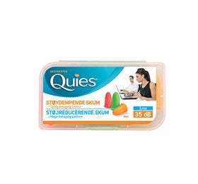 Detaljeret produktbillede af Quies Ørepropper skum 3 par på tilbud