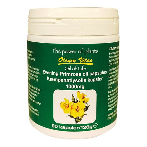 Produktbillede af Oil of life Kæmpenatlysolie 90 kap. på tilbud