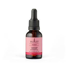 Detaljeret produktbillede af Sukin Oil Rosehip 25 ml. på tilbud