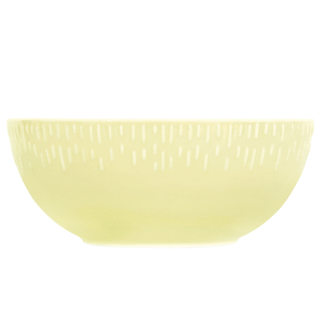 Aida Aida Confetti salatskål 23 cm, lemon ❤ billede i brug i kategorien Salatskål