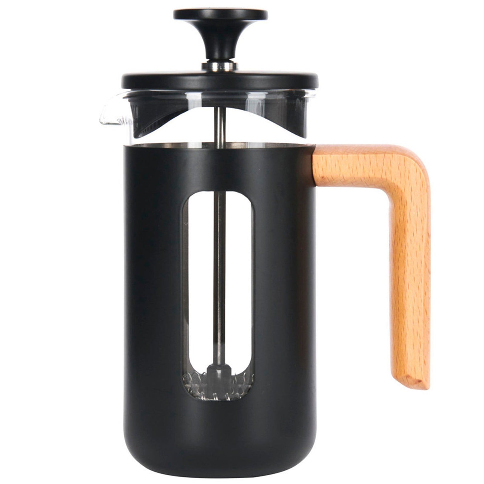 La cafeti ¨re La Cafeti ¨re Pisa Stempelkande 3 kopper, sort – produktbillede (Stempelkander)