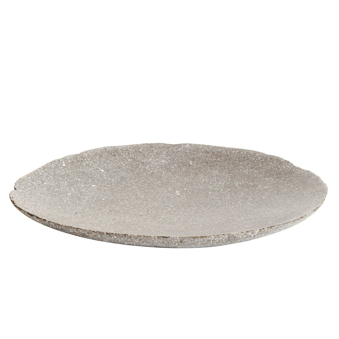 Muubs Muubs Valley desserttallerken 20 cm, grå/natur – produktfoto (Desserttallerken)