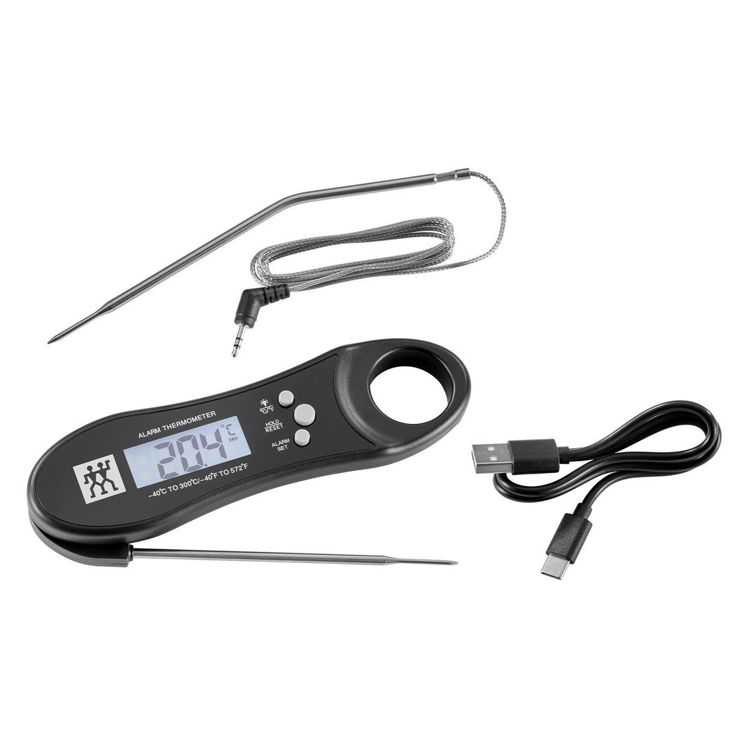 Zwilling Zwilling BBQ+ digitalt termometer, sort ❤ billede i brug i kategorien Termometer