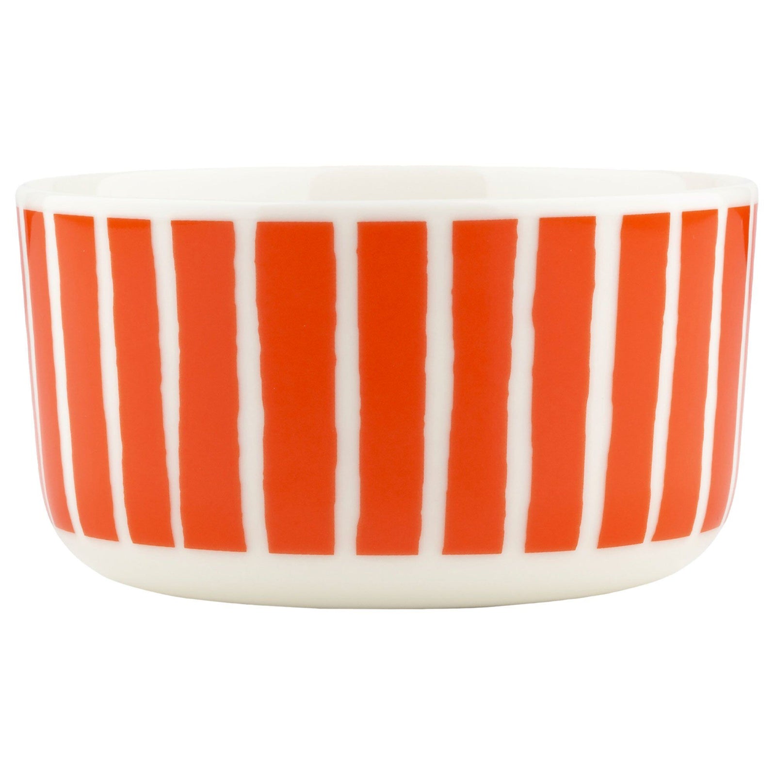 Marimekko Marimekko Piccolo skål 5 dl, hvid/orange – detaljebillede (Skål)