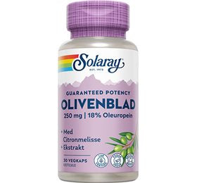 Produktbillede af Solaray Olivenblad 30 kaps. på tilbud