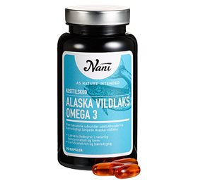 Produktbillede af Nani Omega 3 alaska vildlaks 90 kap. på tilbud