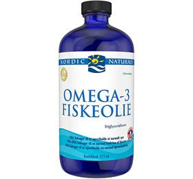 Produktbillede af Nordic Naturals Omega-3 fiskeolie citronsmag 473 ml på tilbud