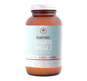 Produktbillede af Plantforce Omega 3 Vegansk EPA & DHA 120 kap. på tilbud