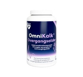Detaljeret produktbillede af BioSym OmniKalk Overgangsalder 100 kap. på tilbud