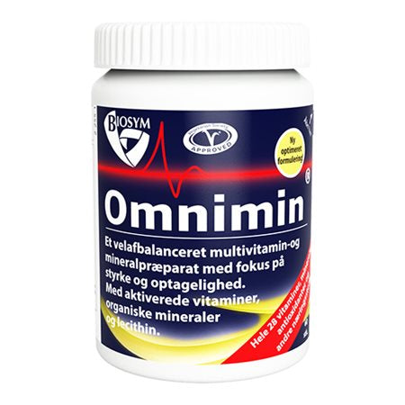 Produktbillede af BioSym Omnimin 60 tabletter BEDST FØR 10/2025 på tilbud i brug