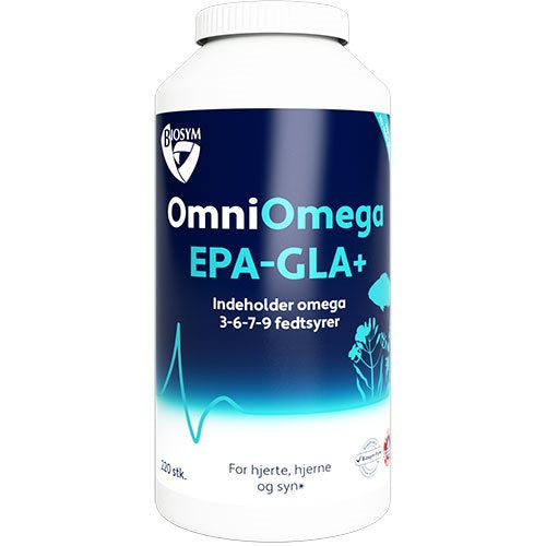 Produktbillede af BioSym OmniOmega EPA-GLA+ 220 kaps. på tilbud