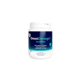 Detaljeret produktbillede af BioSym OmniOmega Lecithin 300 gram på tilbud