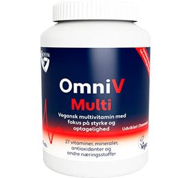 Detaljeret produktbillede af BioSym OmniV Vegansk Multivitamin 100 Tab. på tilbud