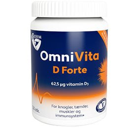 Detaljeret produktbillede af BioSym OmniVita D Forte 120 kaps. på tilbud