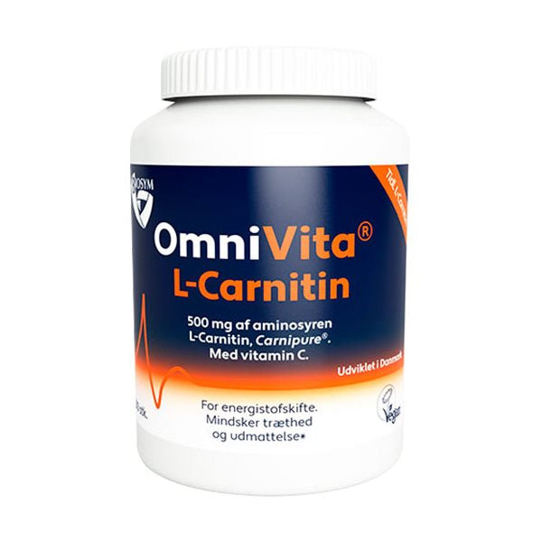 Produktbillede af BioSym OmniVita L-Carnitin 100 kap. på tilbud