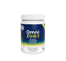 Produktbillede af BioSym OmniZink3 100 tabletter på tilbud