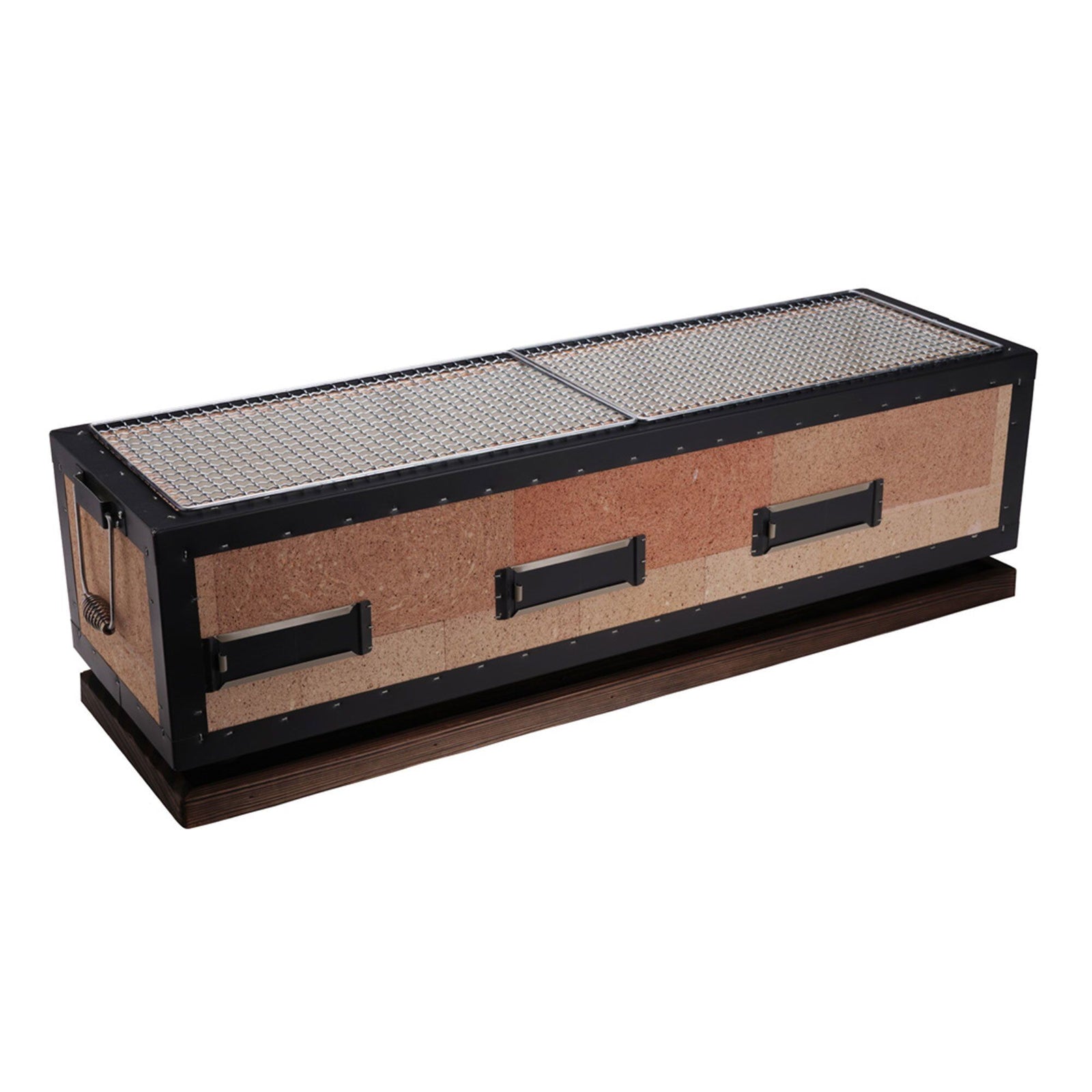 Tokyo design studio Tokyo design studio Konro bordgrill 77x23x20 cm, diatomite ❤ produktfoto (Bordgrill)