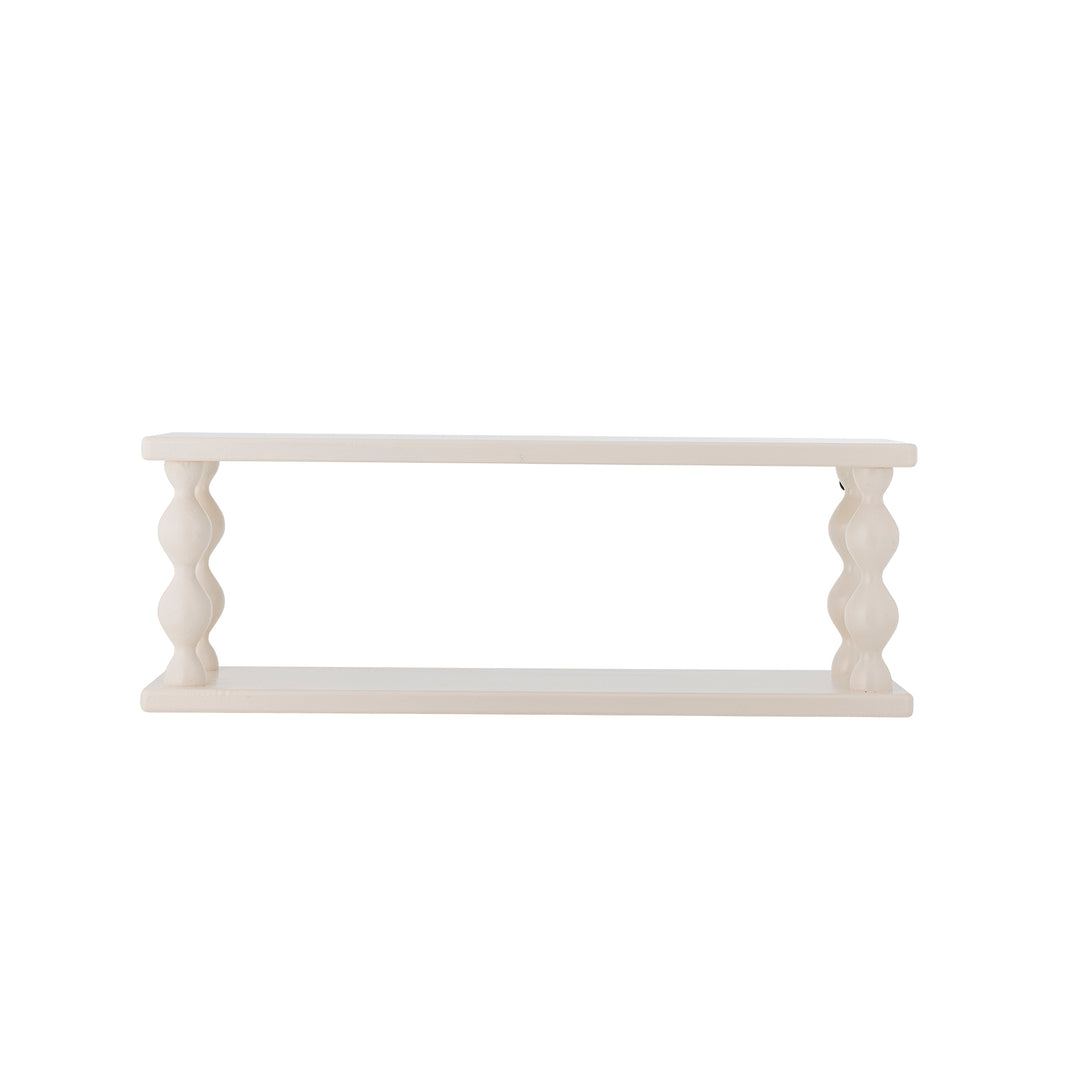 BLOOMINGVILLE Salino væghylde hvid MDF L60xH21,5xB17