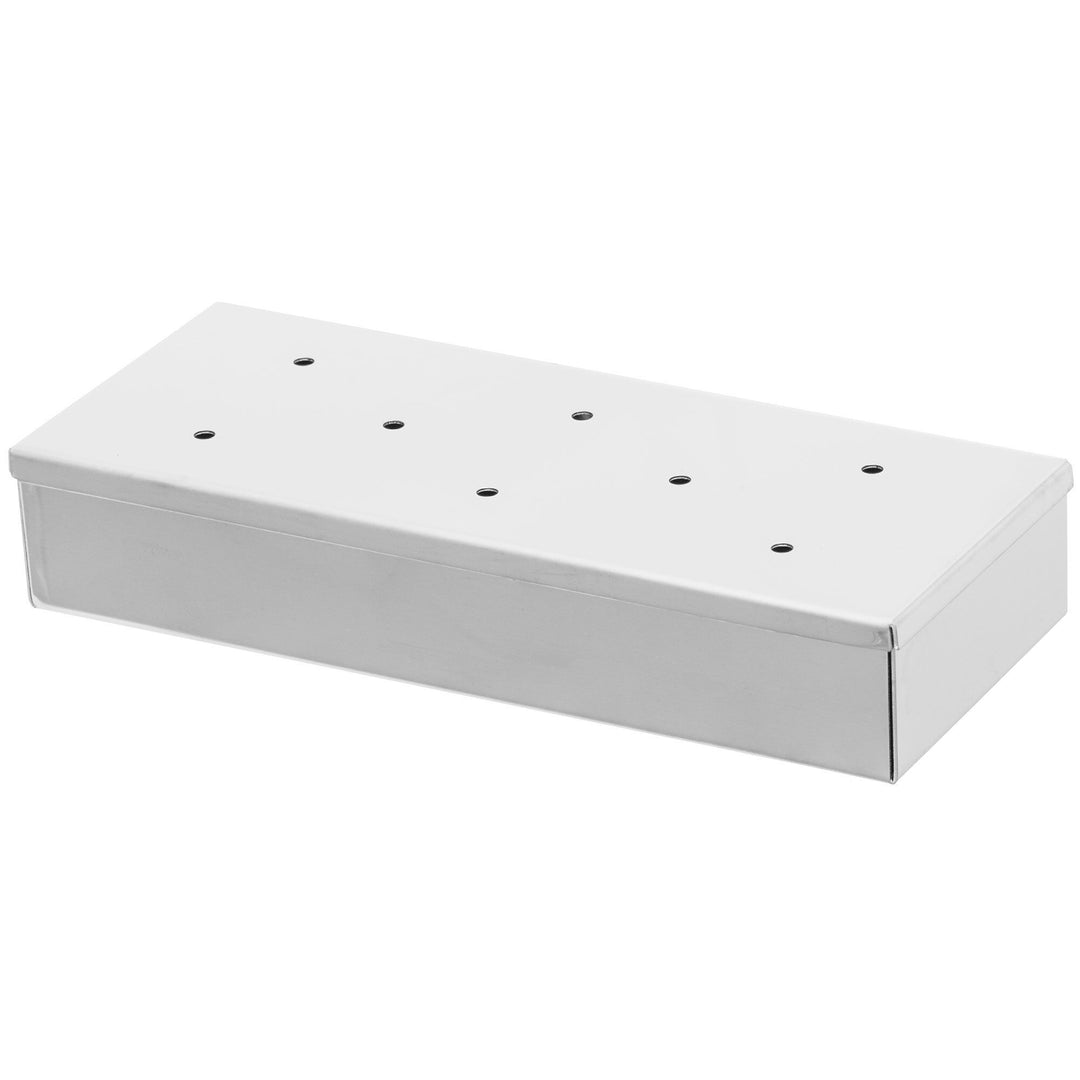 Mustang Mustang Røgboks til gasgrill, rustfrit stål – billede i brug (Røgeæske)