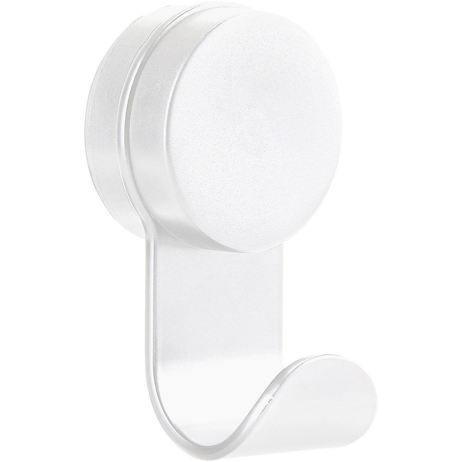 Zone Zone Puck hook single krog, hvid – frontbillede (Krog)