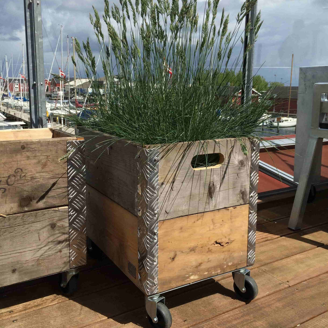 Produktbillede af Arizona Opbevaringskasse i genbrugstræ 55 x 36 x højde 48,5 cm på tilbud i høj kvalitet