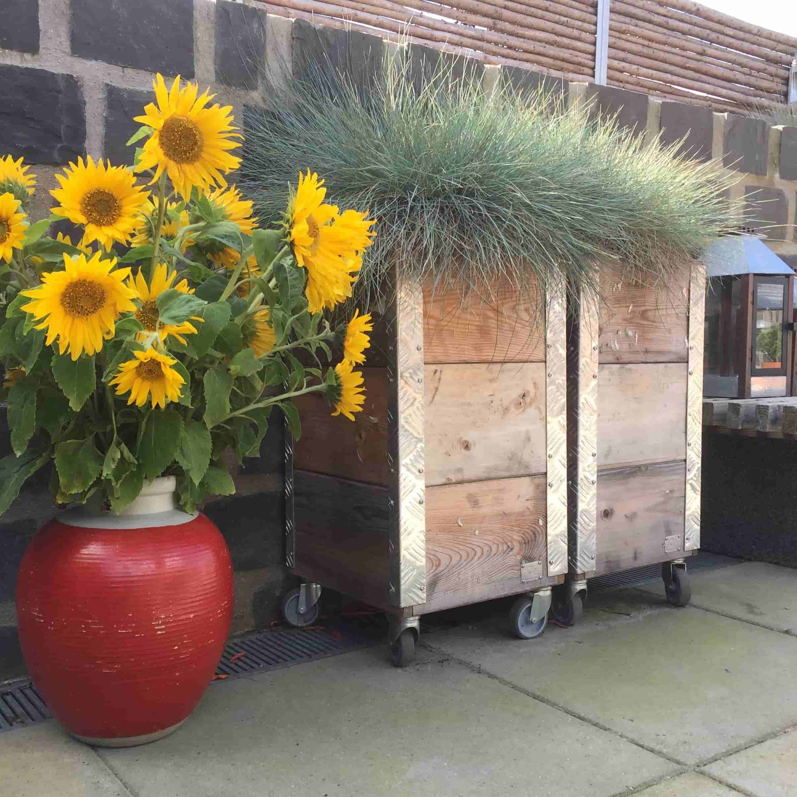 Produktbillede af Arizona Opbevaringskasse i genbrugstræ 36 x 36 x højde 67,5 cm på tilbud i høj kvalitet