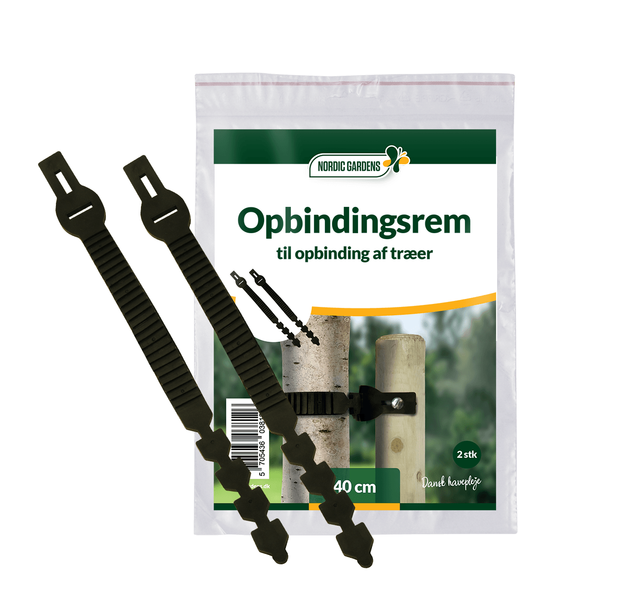 Produktbillede af Opbindingsrem 40 cm 2 stk. på tilbud i høj kvalitet