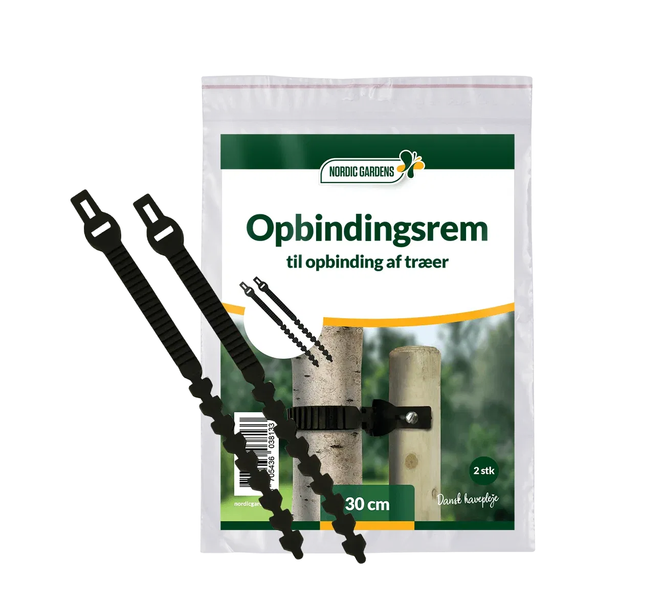 Produktbillede af Opbindingsrem 30 cm 2 stk. på tilbud i høj kvalitet