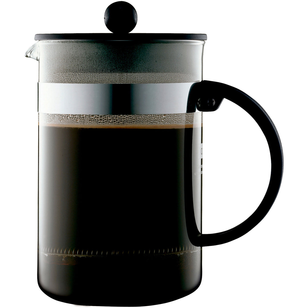 Bodum Bodum BISTRO NOUVEAU Kaffebrygger - 12 kopper/1,5 l, sort – close-up (Kaffemaskiner)