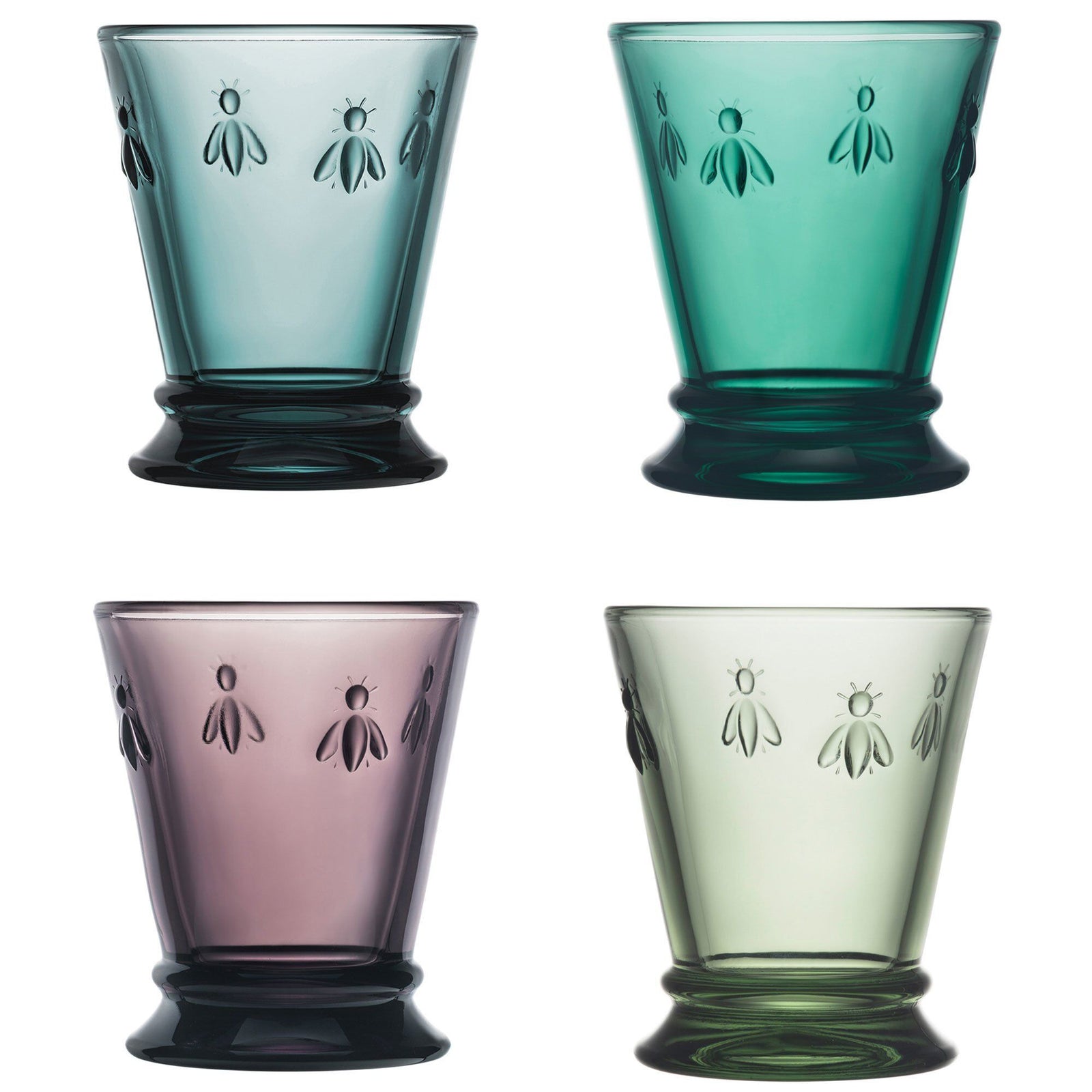 La rochÃ¨re La rochÃ¨re Abeille vandglas 26 cl 4-pak, mix ❤ produktfoto i kategorien Vandglas