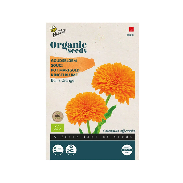 Økologisk morgenfrue frø