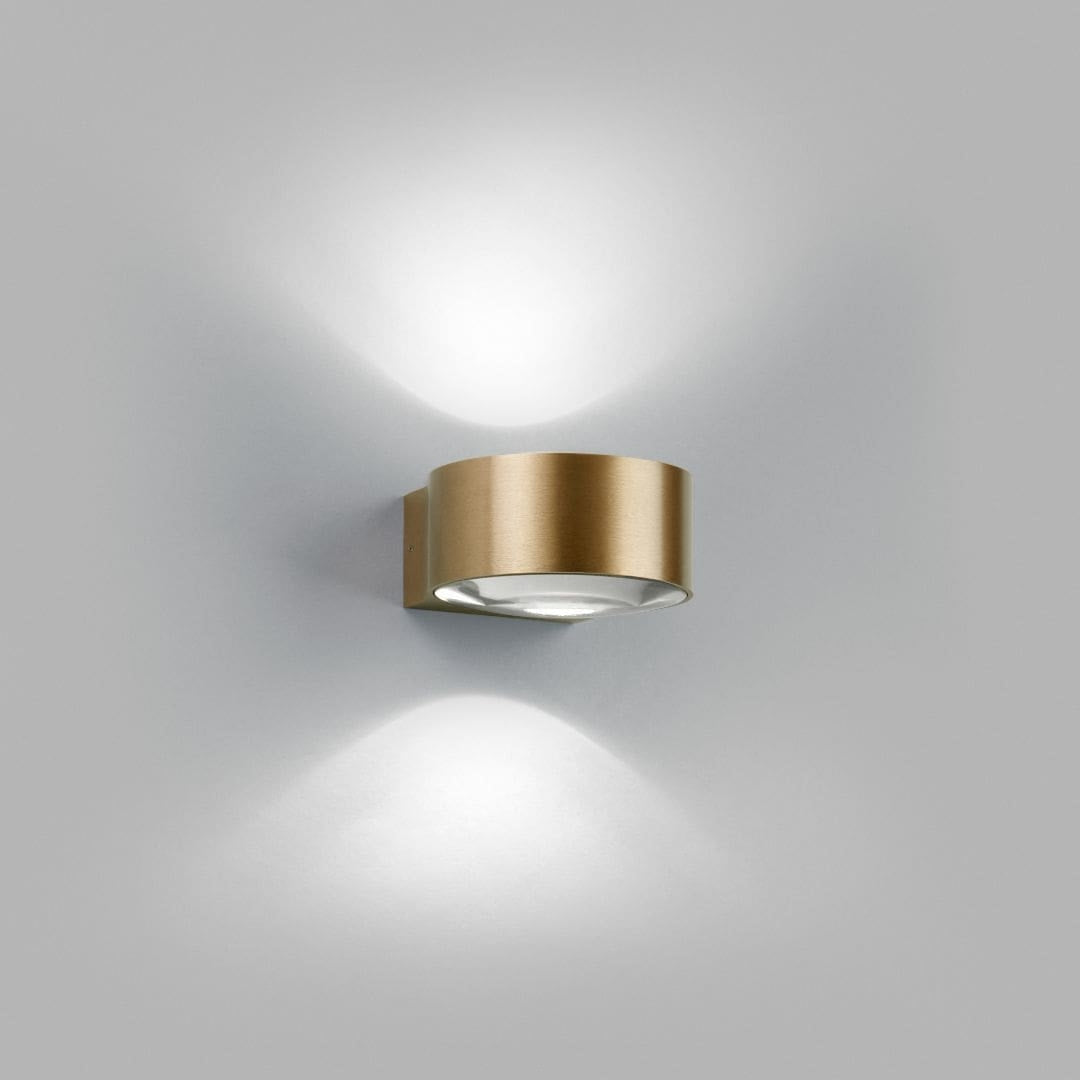 Produktbillede af Orbit W1 LED Væglampe Messing 2700K LIGHT-POINT i premium kvalitet